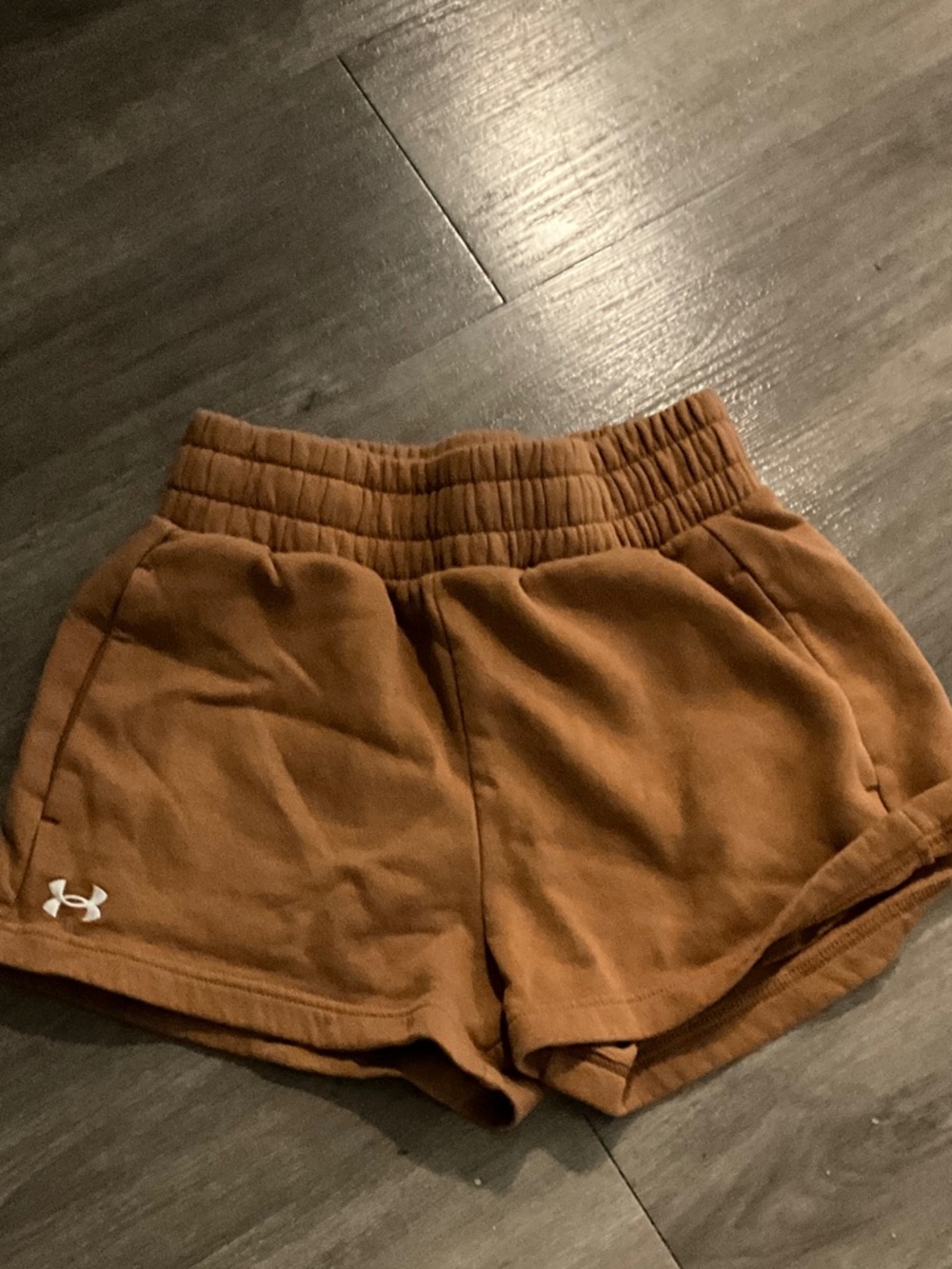 Under Armour Women's Rust Orange Athletic Shorts